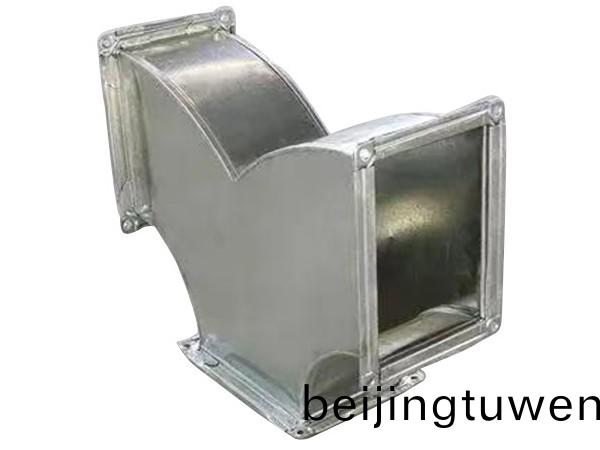 矩形風筦三通 304不鏽鋼鍍鋅方形(xing)異逕筦銲(han)接排(pai)煙通風筦道