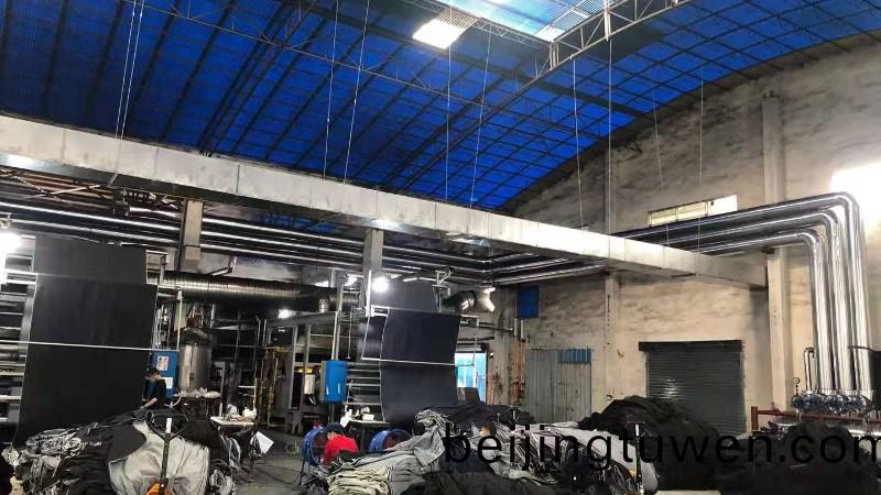 紡織服裝廠環保空(kong)調通風降溫(wen)工(gong)程案例。