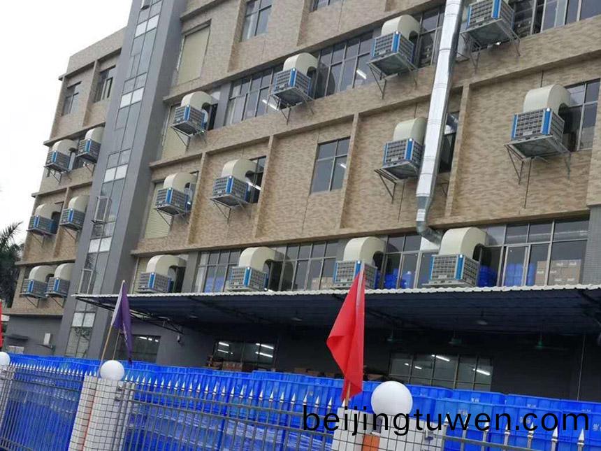 車間通風降溫工(gong)程處理解決方案